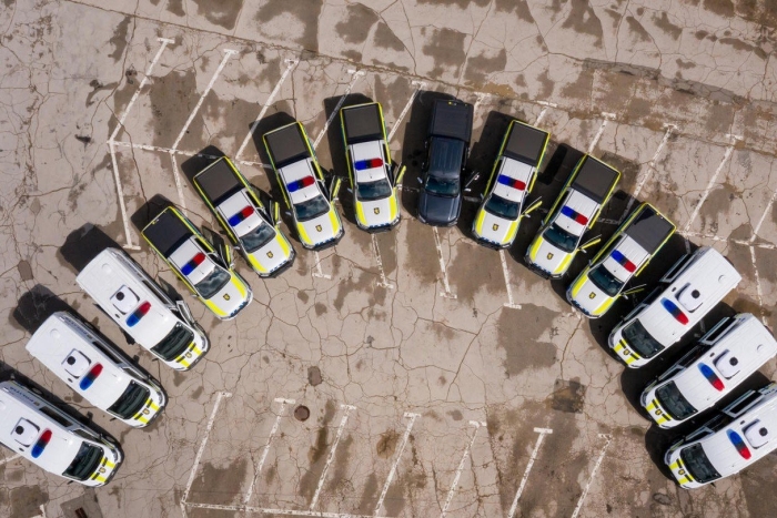 Poliția Națională a primit 14 autovehicule noi