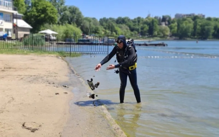 Plajele din Chișinău, curățate înainte de deschiderea sezonului estival