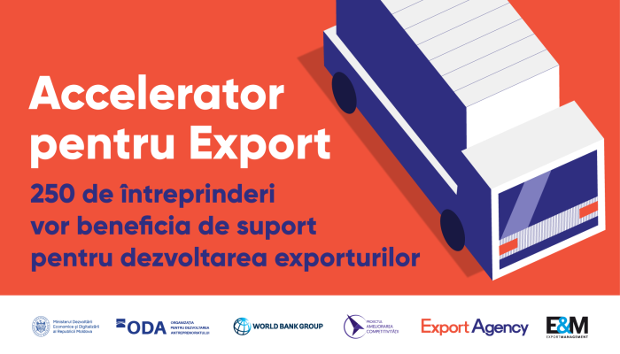 250 de întreprinderi vor beneficia de sprijin pentru a accede pe piețe externe