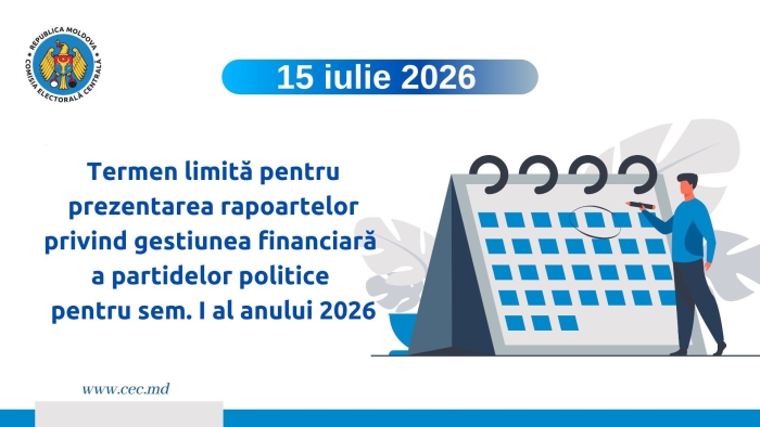 Partidele politice trebuie să prezinte rapoartele financiare