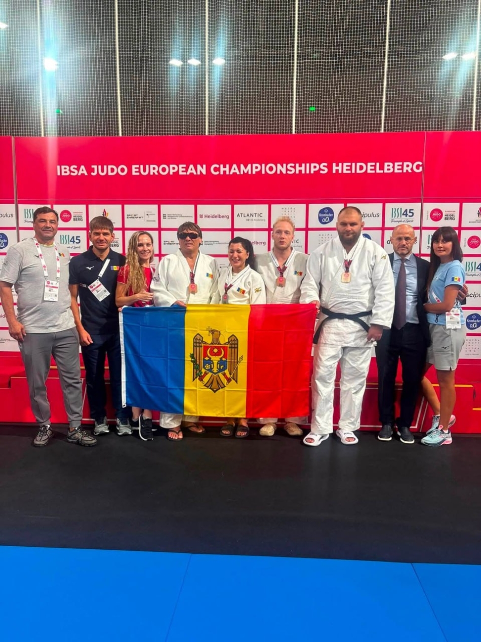 Moldova a încheiat Campionatul European de Para Judo cu un rezultat istoric