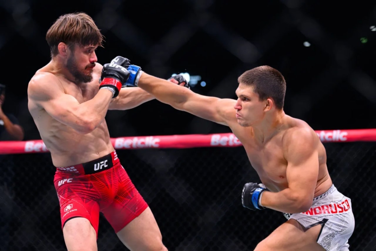 Pavel Andrușca, debut cu victorie în UFC