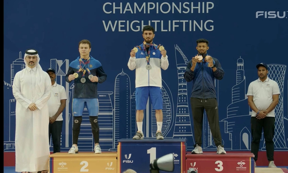 Halterofilul moldovean Ion Badanev a devenit vicecampion mondial universitar